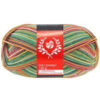 Пряжа LANA GROSSA MEILENWEIT 100 MERINO CHRISTMAS 6777 - Состав: 80% шерсть мерино экстрафай, 20% полиамид 100 гр/420 м
