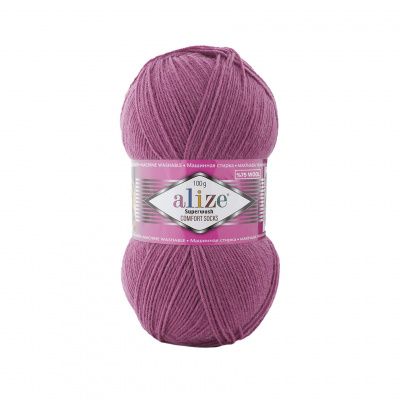 ALIZE SUPERWASH COMFORT SOCKS ( 440) 75% SW Шерсть 25% Полиамид 100 г/420 м